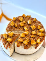 Load image into Gallery viewer, Apple cinnamon crumble cheesecake
