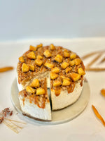 Load image into Gallery viewer, Apple cinnamon crumble cheesecake
