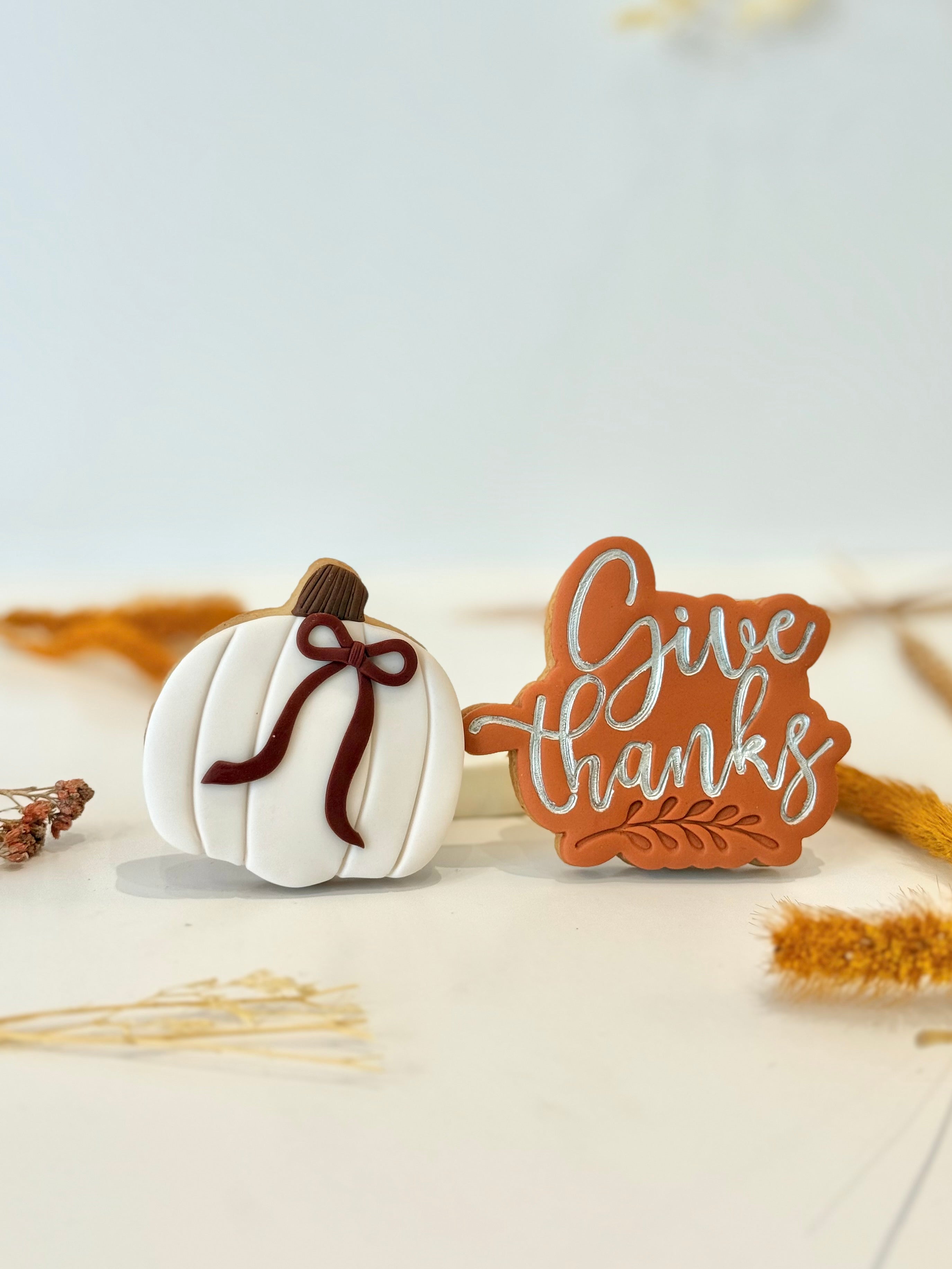 Thanksgiving decorated cookies