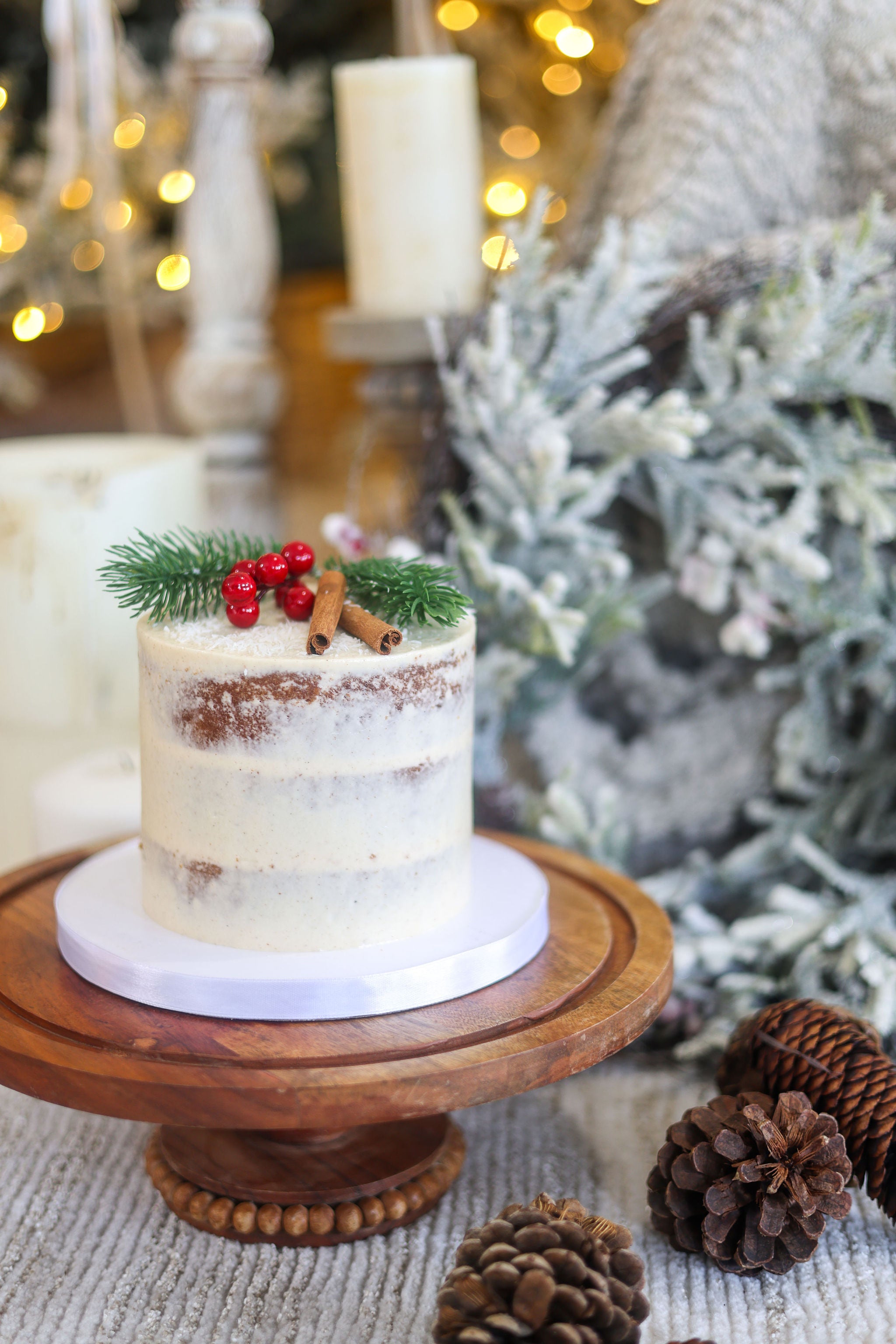 Coquito cake