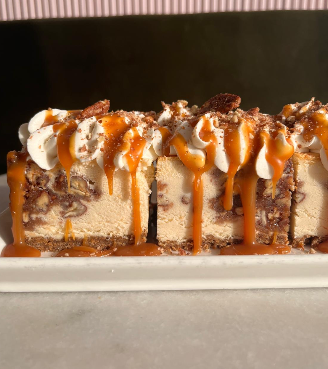 Pecan pie cheesecake