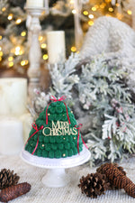 Load image into Gallery viewer, Merry Christmas Tree cake
