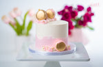 Load image into Gallery viewer, Blush &amp; Gold Cake
