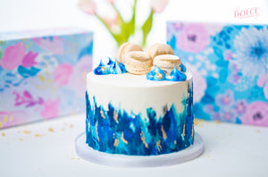 Blue Shades Cake